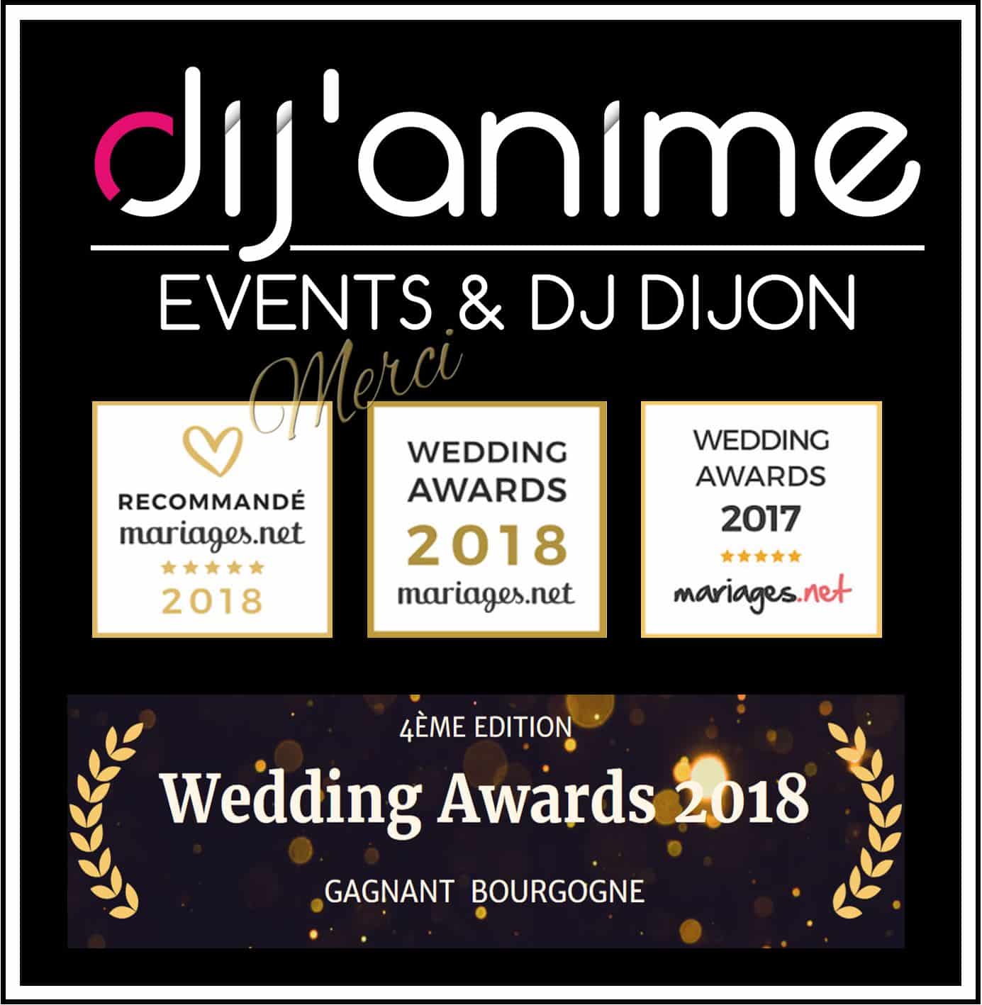 Wedding Awards 2018 pour Dij'Anime