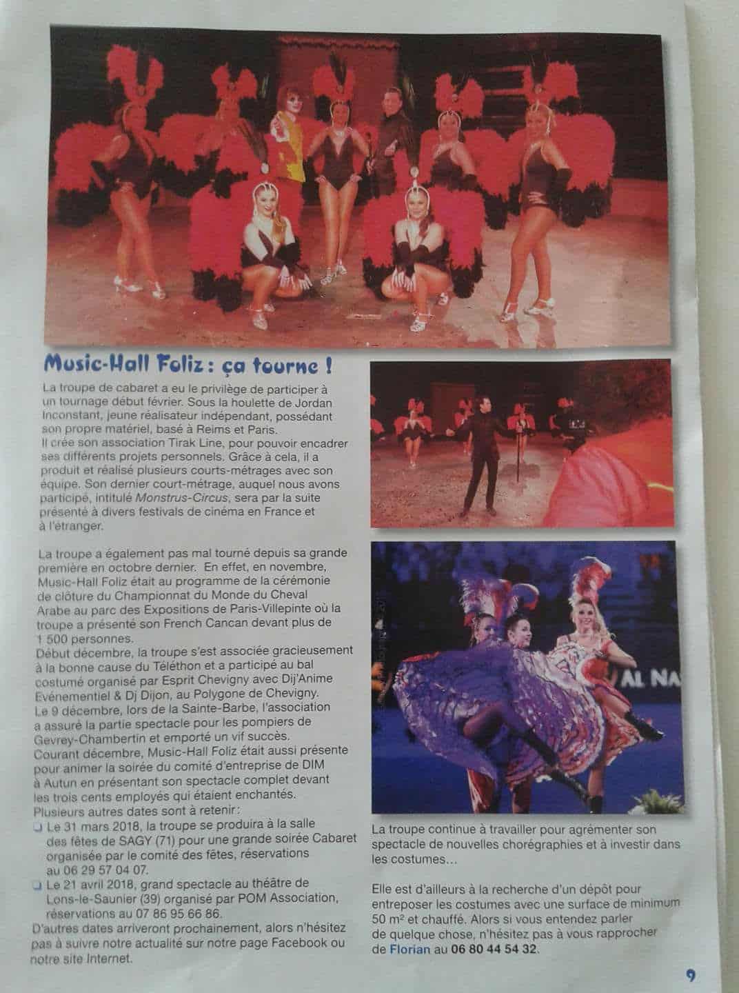 Dans le journal de Perrigny-Lés-Dijon