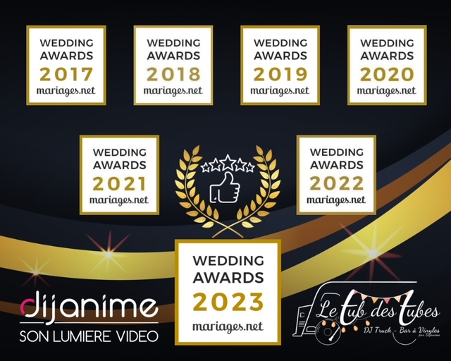 Wedding awards avis meilleur Dj Dijon mariage google Facebook et mariages.net